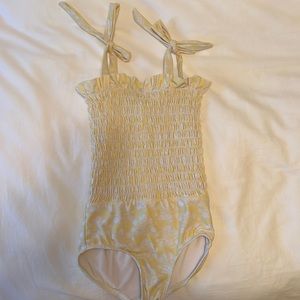 Minnow Swim Smocked Bathing suit 3/4T